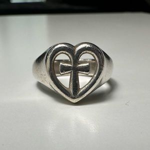 James Avery Silver Eternal Love Ring